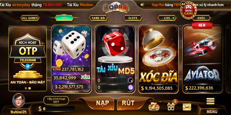 Cổng game cung cấp đầy đủ dịch vụ giải trí và hỗ trợ chất lượng