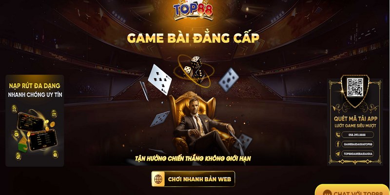 Cổng game bải đẳng cấp uy tín TOP88